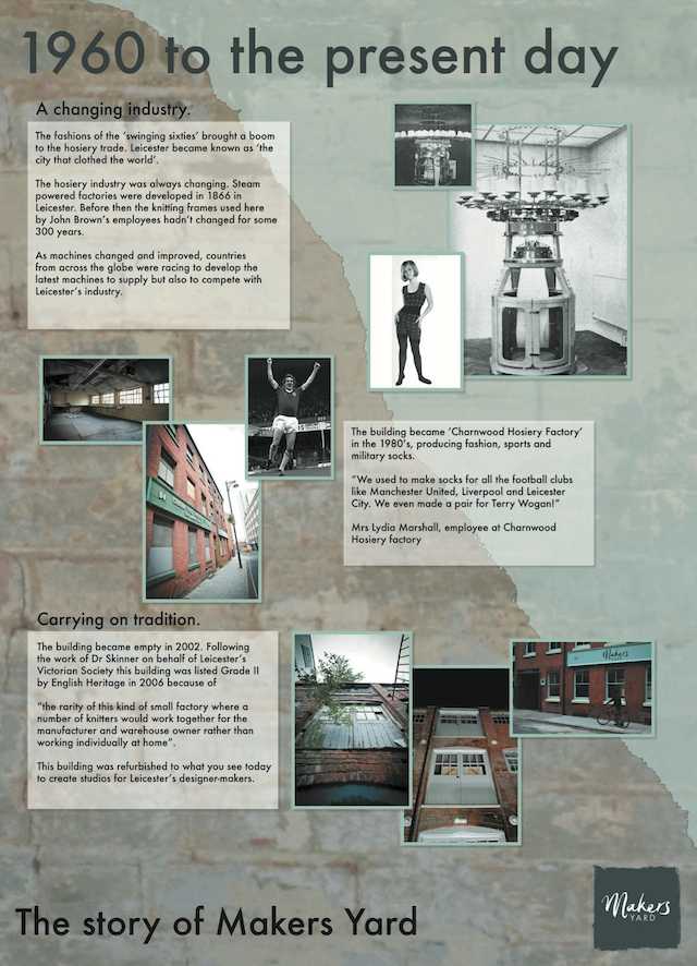 Makers Yard History -  Panel 3